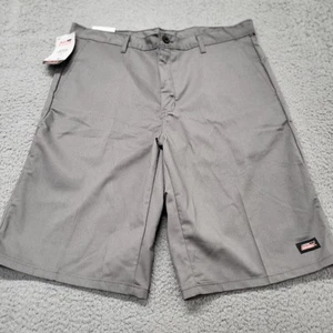 Neu Dickies Shorts Herren Gr. 38 mehrere Taschen grau Spaziergang Arbeit Freizeit Reißverschluss unten  - Bild 1 von 15