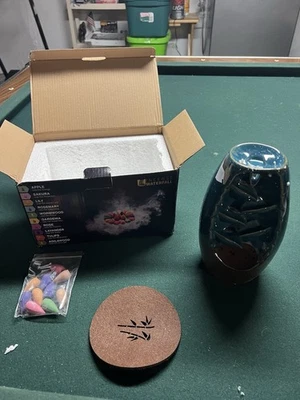 Incense Water Falls Incense Burner With Scented Cones Brand New In Box - Image 1 of 4