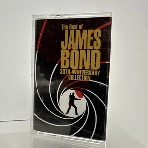 The Best of James Bond 30th Anniversary Cassette Tape Various Artists 007 - Picture 1 of 7