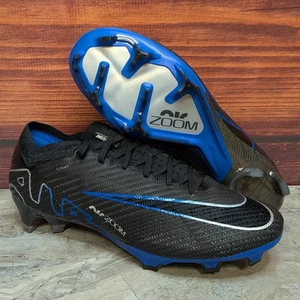 Nike Zoom Mercurial Vapor 15 Elite FG Men's 7.5 Shadow Pack Black Soccer Cleats - Picture 1 of 8