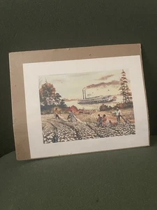 Pre Guerra Civil 9X7 por el artista Haynes, impresión sin marco - Imagen 1 de 15