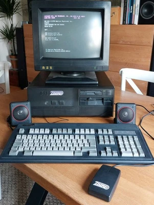 Aquarius ASI T-Bird 386/SX25 Retro PC schwarz - Bild 1 von 4