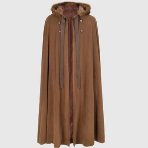 Men's Steampunk Cloak Victorian Knight Cloak - Picture 1 of 5