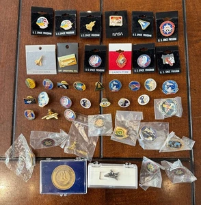SPACE SHUTTLE - NASA - Space Themed - ATLAS - Lot of 43 Pins - Collectors - - Picture 1 of 11