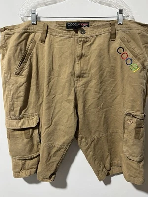 Pantalones cortos cargo Coogi Australia para hombre talla 46 beige Foto 1 de 4