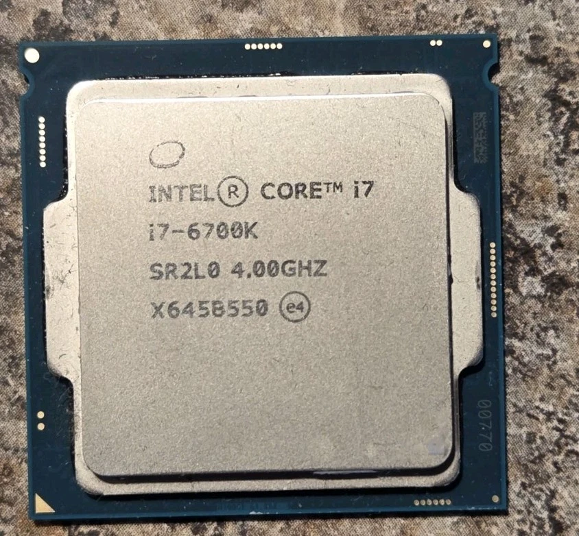 Intel Core i7-6700K 4.00 GHz SR2L0 CPU Quad-Core Desktop Processor - Image 1 of 1