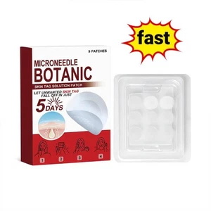 1X Microneedles Botanical Skin Tag Removal Patches,removeSkin TagMoleflatWart - Picture 1 of 11