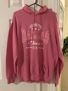 Rosa Dallas Hoodie Größe M - Bild 1 von 3