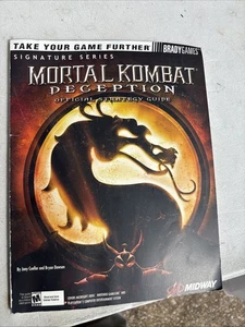 Mortal Kombat: Deception - Strategiehandbuch - Brady Spiele mit Poster Xbox - PS2 - Spiel - Bild 1 von 2