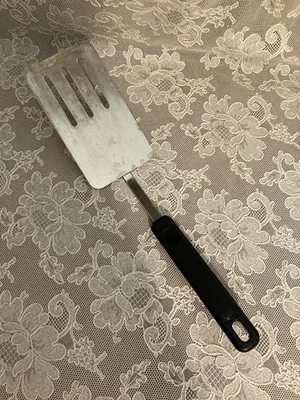 Vintage Ekco Long Blade 11.5” Spatula Turner Flipper Black Handle - Image 1 of 4