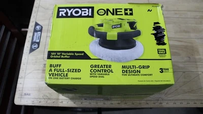 RYOBI ONE+ 18V 10” Variable Speed Random Orbit Buffer (Tool Only) PCL465 - Image 1 of 4