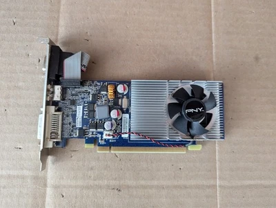 PNY TECHNOLOGIES GEFORCE 210 PLUS DDR2 1GB PCIE 2.0 GRAPHICS CARD - Image 1 of 4