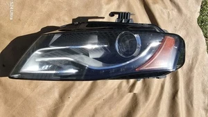 2009 2010 2011 2012 Audi A4 S4 OEM Xenon HID Headlight Left Driver Side LH - Picture 1 of 22