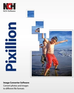 Pixillion Image File Converter Software Batch convert JPG, PNG, GIF, NEF NCH - Picture 1 of 3