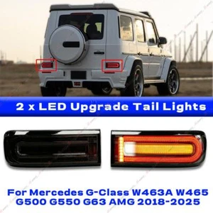 LUZ TRASERA LUZ DE MARCHA INTERMITENTE NEGRO MERCEDES CLASE G W463 W465 - Imagen 1 de 11
