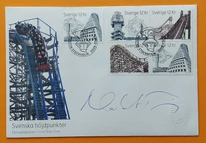 Sweden 2009 Architecture Scott 2617 a-d Roller coaster ski jump Signed N. Tamas - Picture 1 of 1