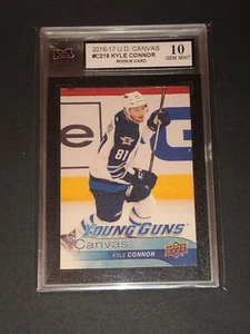 KSA 10, 2016-17 Kyle Connor Young Guns Canvas **Gem Mint** - Picture 1 of 2