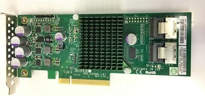 Supermicro AOC-S2308L-L8I 8-Port SAS/SATA PCI-Express RAID Controller Card *USED - Image 1 of 3