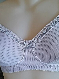Royce Pink/Silver Thread SOPHIE Drop Cup Non Wired Feeding Bra - Picture 1 of 14