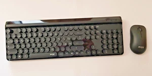 Tastatur und Maus Drahtlos M. TK Modell TG7201 Schwarz - Bild 1 von 10