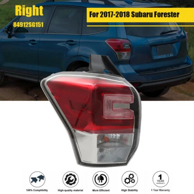 For 2017-2018 Subaru Forester Tail Light Assembly Tail Lamp Halogen Driver Side - Image 1 of 4