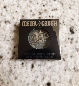 AUTHENTIC Kat Von D Metal Crush Eyeshadow BLACK NO. 1 (metallic gunmetal) BNIB - Picture 1 of 6