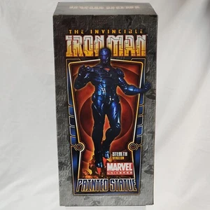 Vtg Invincible Iron Man Stealth Version Bowen 14" Statue LE 1500 Factory Sealed - Picture 1 of 10