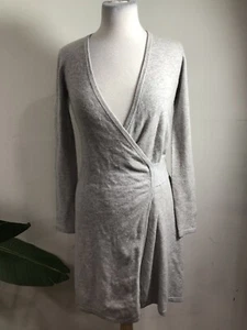 Diane von Furstenberg  Charcoal  Wrap Dress Size P - Picture 1 of 10