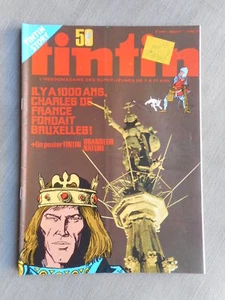 Hebdo Tintin (Tim) 2e Serie Nr. 179 Coria 1979 IN Sehr Gutem Zustand Mit Poster - Bild 1 von 3