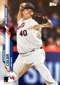 2020 TOPPS UPDATE (#U-236) - ACTIVE LEADERS - BARTOLO COLON - Picture 1 of 1