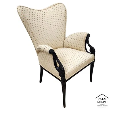 Grosfeld House French Wingback Armchair - Image 1 of 4