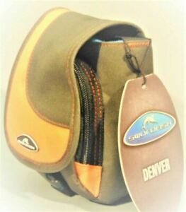 Camera Case/Bag for Nikon Coolpix L120 Brown/Orange Shoulder Sling Bag