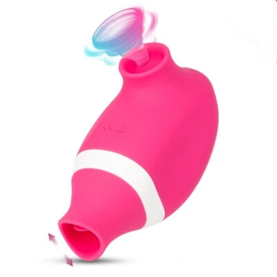 Oral Sex simulator Sucking Licking Clit Nipple Vibrator Sex Toys for Women - Image 1 of 4