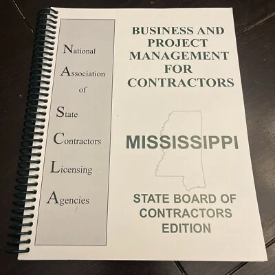Business and Project Management for Contractors Mississippi NASCLA State Board - Image 1 of 4