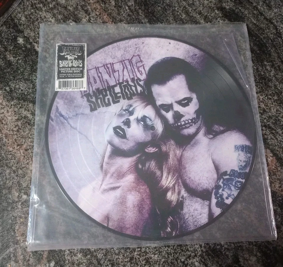 Danzig Skeletons Vinyl Picture Disc Limited Release The Misfits Evil Live - Image 1 of 2