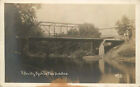 Real Photo Postcard Bridge over River, A Beauty Spot in the Dakotas - ca 1910