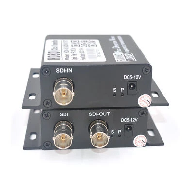 HD SDI Fiber Optic Media Converters 1Pair -  SDI Signal over Fiber 20Km for CCTV - Image 1 of 4