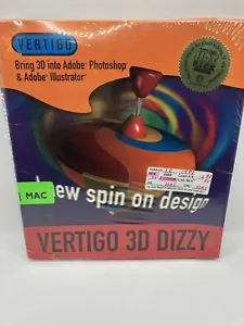 Vertigo 3D Dizzy A New Spin On Design for Adobe Photoshop & Illustrator On Mac - Picture 1 of 2