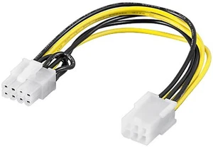 Adapter Strom PCIe 6pol -> 8pol ATX               #p531 - Bild 1 von 1