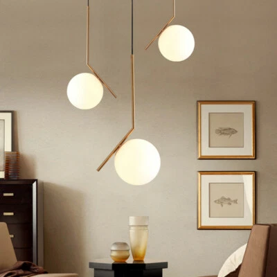 Glass Pendant Light Bedroom Ceiling Lamps Kitchen Chandelier Lighting Shop Lamp - Image 1 of 4