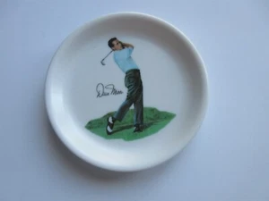 Vintage 4" Wilson Plate Dish Coaster, Dave Marr, Professional US Golf Legend - Picture 1 of 4
