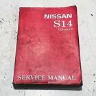 1997 Nissan S14 Service Manual Oem Volume 1 Made In Japan For Usa 240 240Sx
