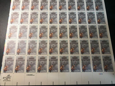 US SCOTT 2096 PANE OF 50 SMOKEY THE BEAR STAMPS 20 CENT FACE MNH Postage Fire - Image 1 of 4