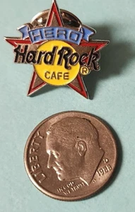 HARD ROCK CAFE STAFF "HERO" SMALL LOGO PIN - Picture 1 of 2