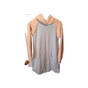 Hanna Andersson Dress 14-16 Sherpa Hooded Sweatshirt Comfort Loungewear Outdoor - Picture 1 of 13