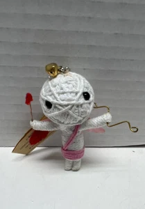 Voodoo Friends Tiny Cupid Keychain String Keytag paper tag genuine - Picture 1 of 4