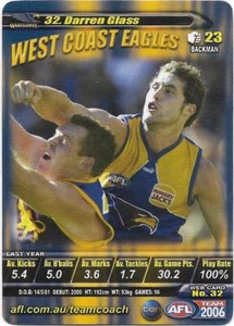 2006 TeamCoach (32) Darren GLASS West COAST - Picture 1 of 1