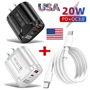 Pour Samsung S25 S24 Z Flip4 S23FE S22S21 20W PD Chargeur Téléphone Rapide & Câble Type-C - Photo 1 sur 13