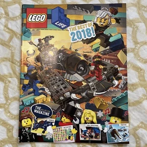 LEGO Life Magazin The Best Of 2018 Comics Aktivitäten Cool Creations Poster Neu - Bild 1 von 2