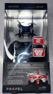 Propel Atom 1.0 Wireless Micro Drone Quadrocopter blue - Image 1 of 4